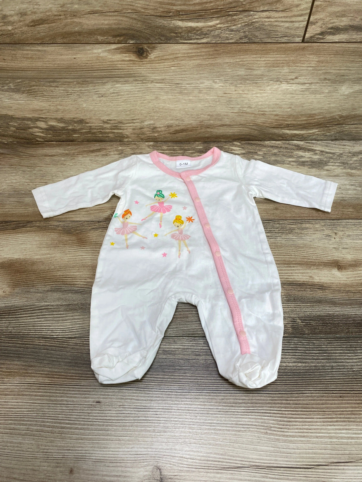 Ballerina Sleeper White sz 0-1m