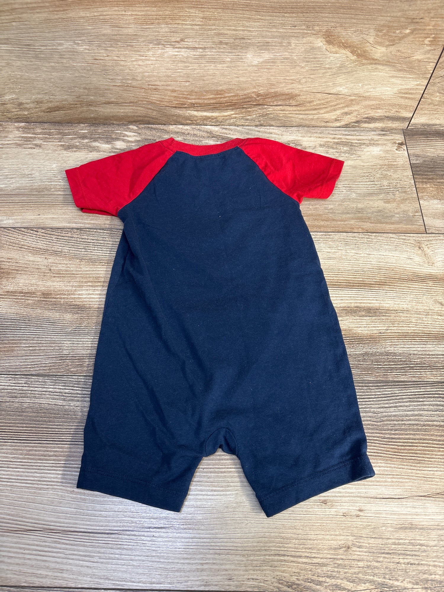 Way To Celebrate! Patriotic Little And Proud Romper Red sz 12m