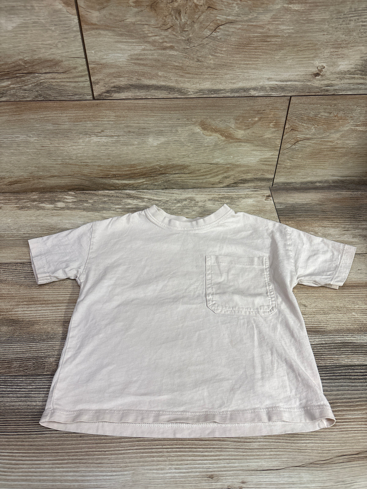Zara Pocket Shirt Ivory sz 2-3T