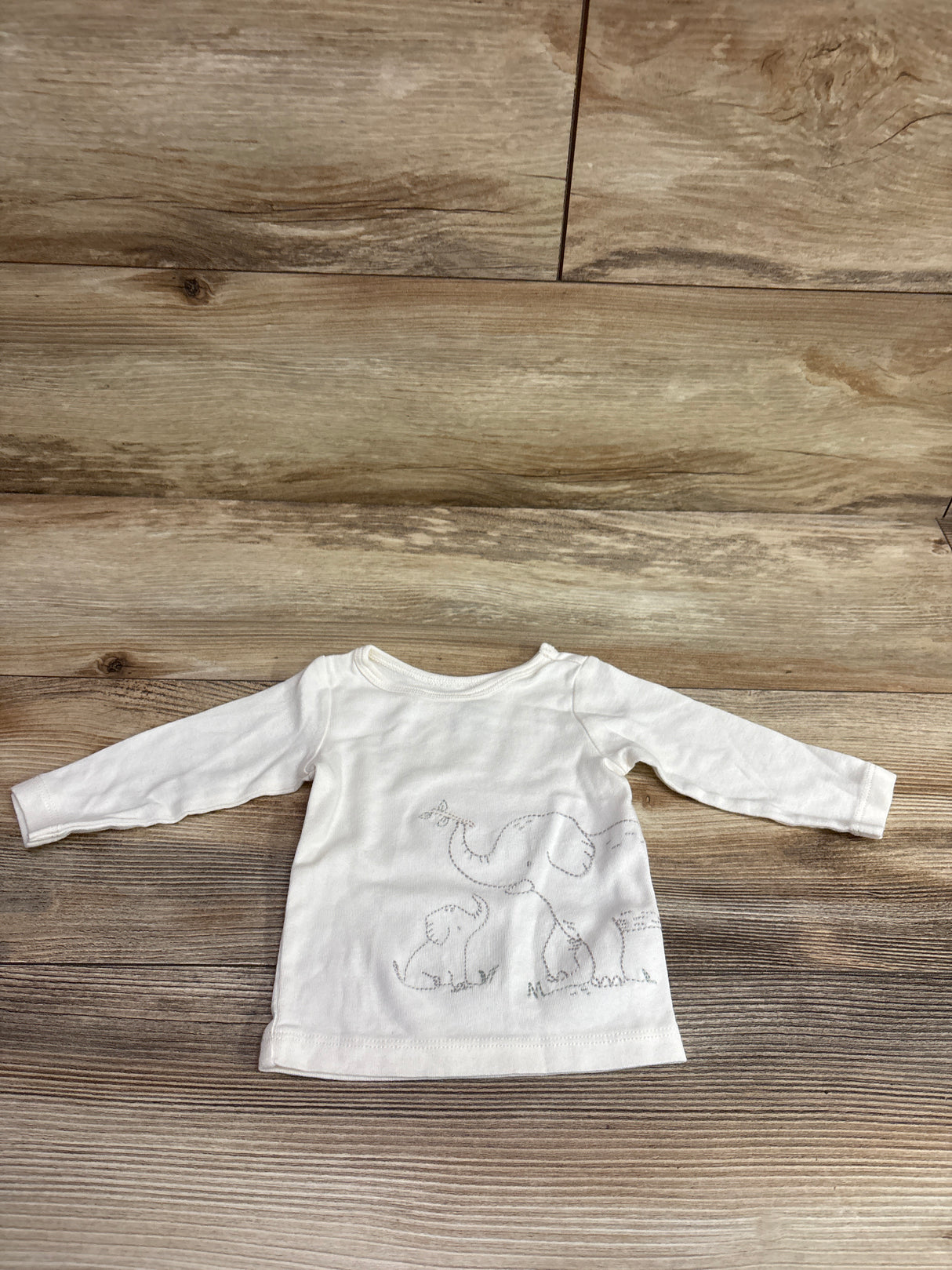 Carter's Long Sleeve Shirt White sz 3m