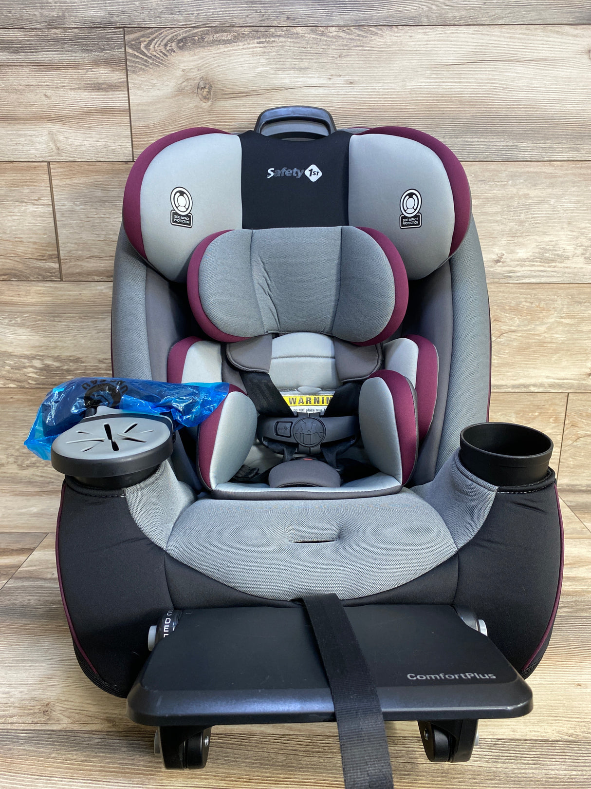 Safety 1st Grow & Go Extend N Ride LX All-in-One Convertible Car Seat in Winehouse 5-100lbs