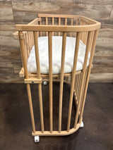 BabyBay Maxi Tall Wooden Bedside Sleeper Bassinet