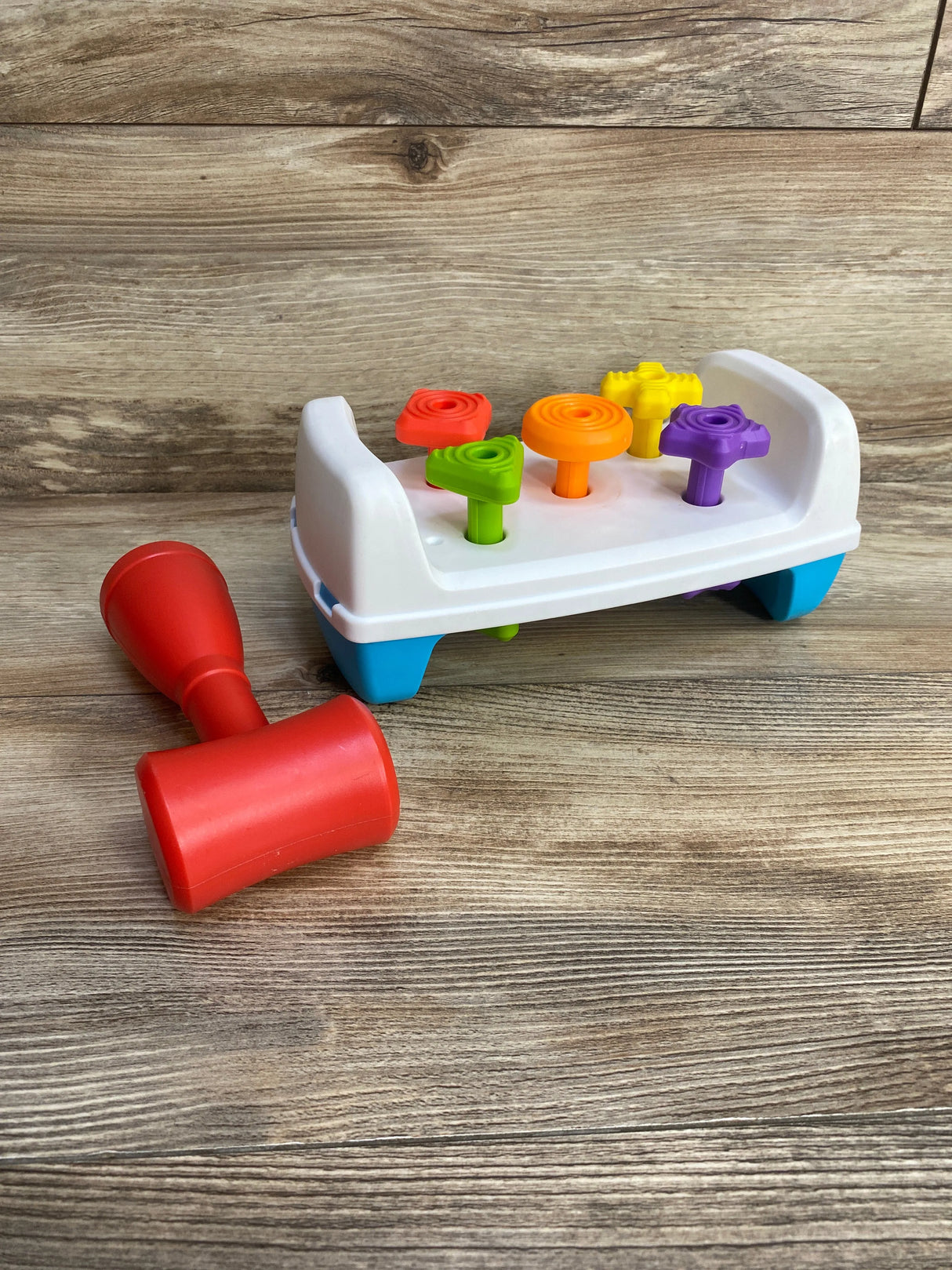 Fisher Price Toddler Toy Tap & Turn Bench
