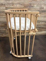 BabyBay Maxi Tall Wooden Bedside Sleeper Bassinet