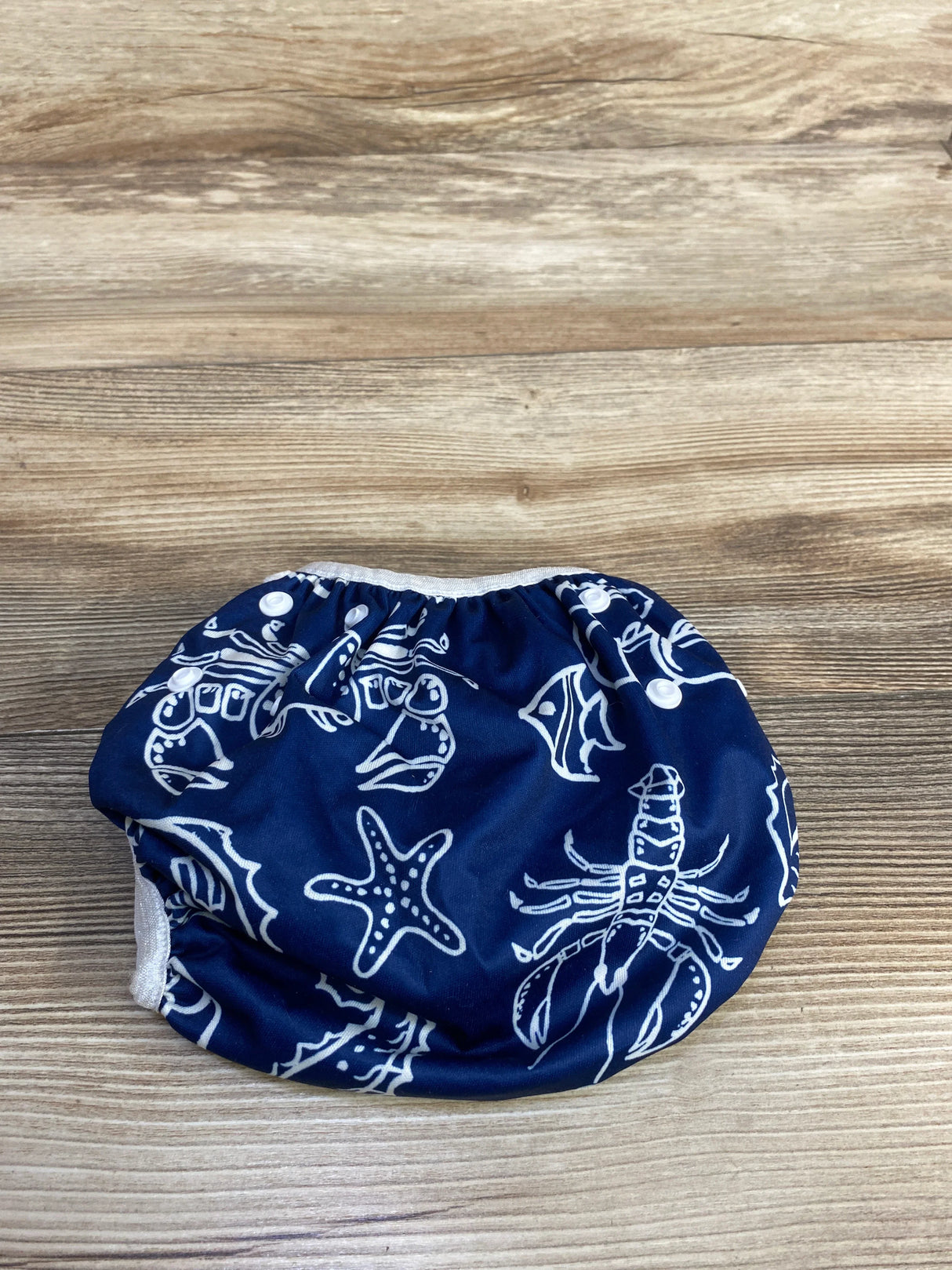 AlvaBaby Adjustable Swim Diaper, Blue