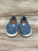 Toms Bimini Chambray Shoes Blue Sz 6c