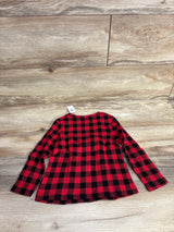 NEW Old Navy Black/Red Buffalo Check Shirt sz 3T