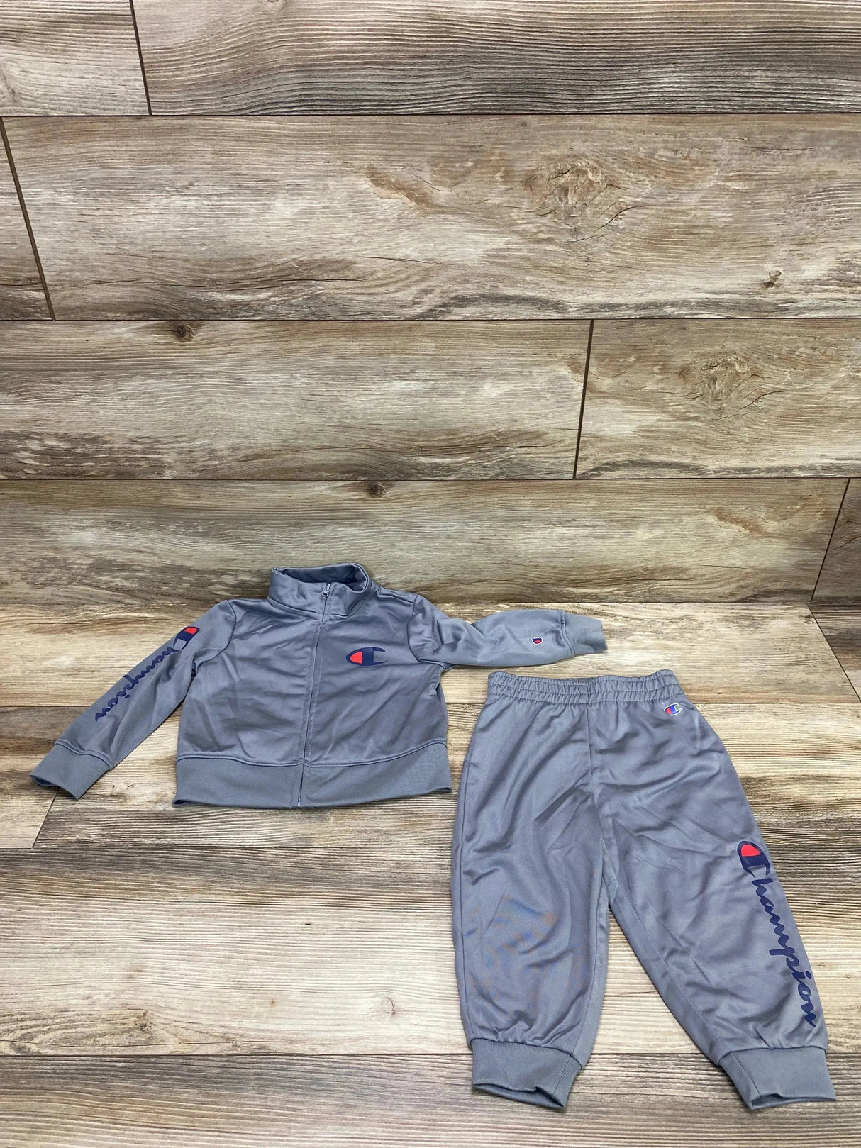 Champion 2pc Tracksuit Grey sz 24m