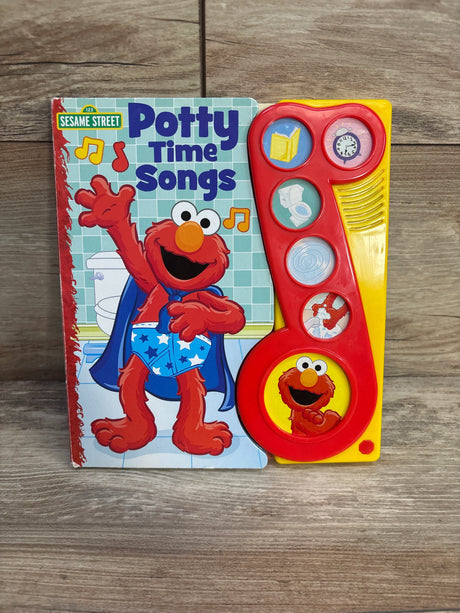 Sesame Street Potty Time Songs Board/Song Book - Me n Mommy To Be