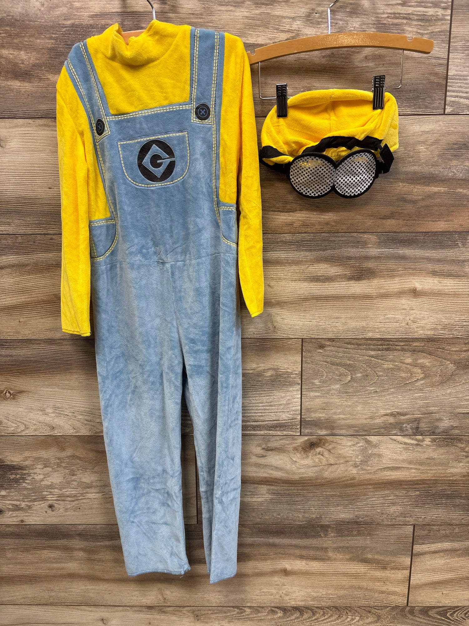Illuminations Minions 2pc Bob Costume with Hat Yellow sz 5/6T