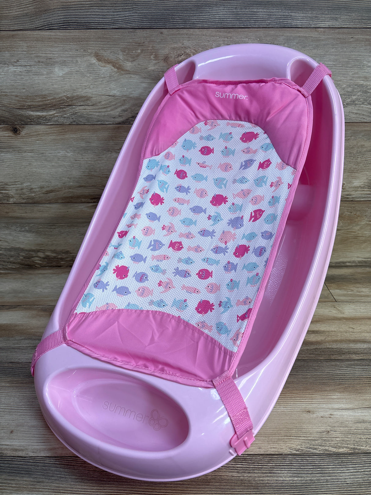 Summer Infant Splish 'N Splash Newborn to Toddler Bath Tub Pink