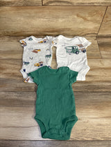 Carter's 3pk Bodysuits White sz Newborn