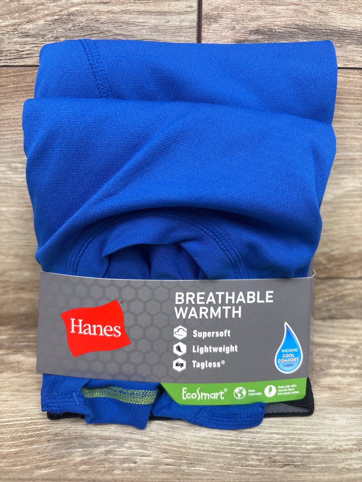 NEW Hanes 2pc Tagless Crew & Pant Set Blue sz XL (18-20)