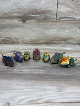 DINOBROS 7pk Pull-Back Dinosaur Cars
