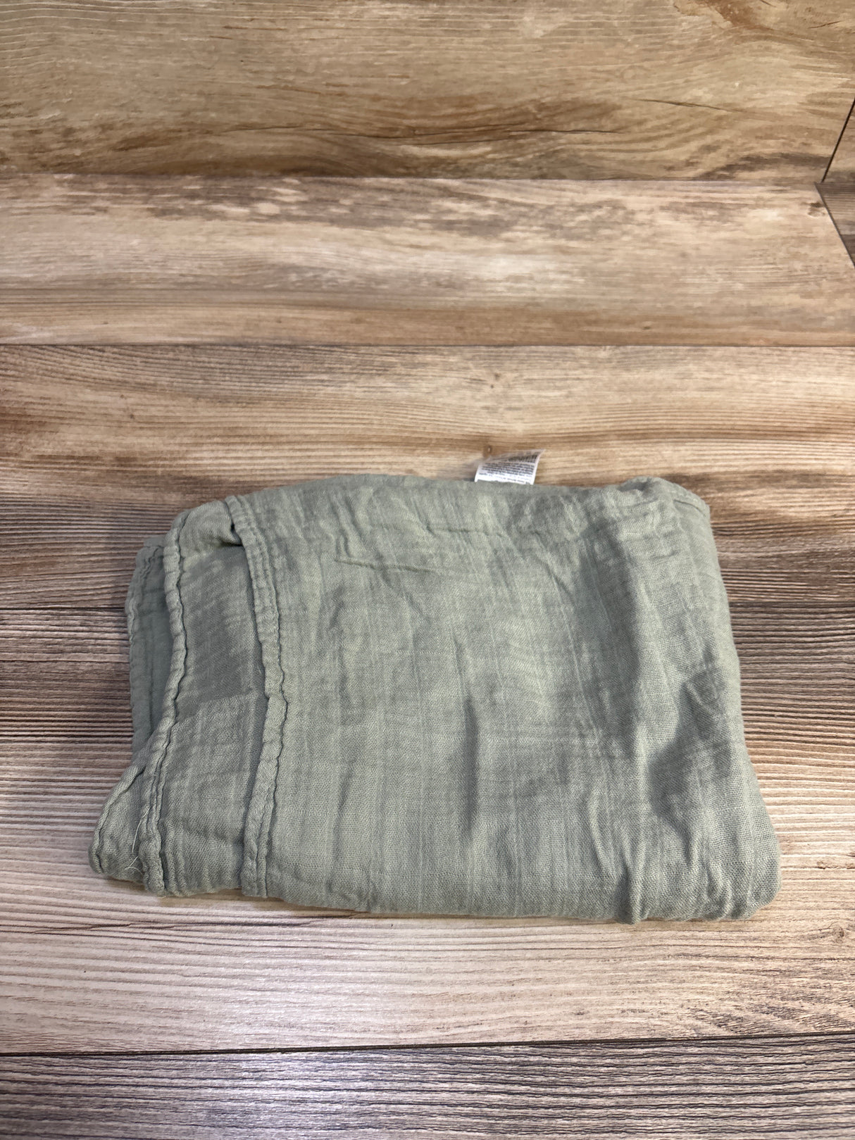 GLLQUEN Muslin/Bamboo Swaddle Blanket Green 28x28''