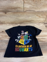 Warner Bros Looney Tunes x Harry Potter Shirt Black sz 4-5T