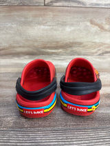 Crocs Classic Clogs Cars Themed, Red sz 7c