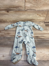 Child Of Mine Blanket Sleeper Green sz 6-9m