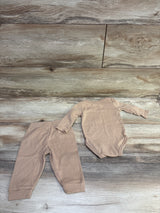 Nike 2pc Bodysuit & Pants Set Tan sz 6m