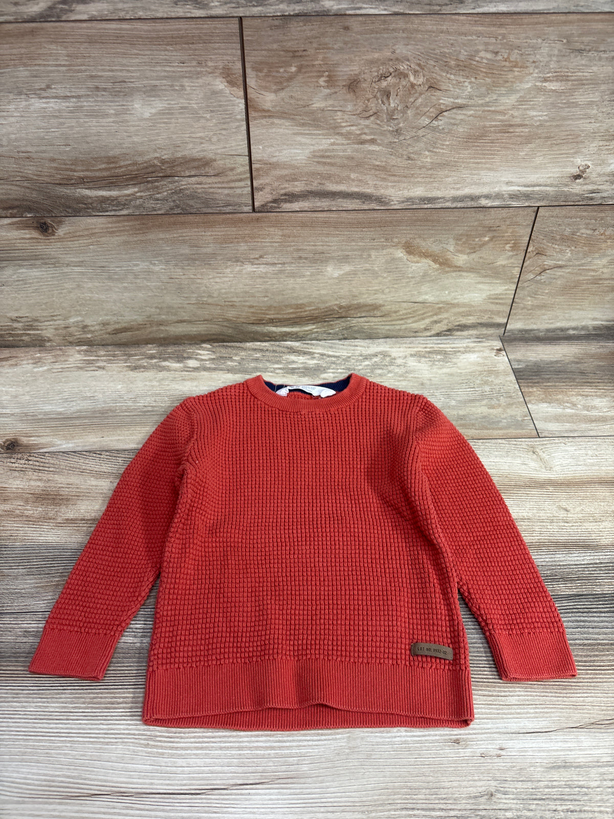 H&M Knit Sweater Orange sz 3/4T