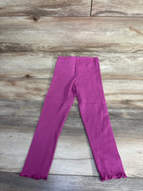 NEW Okie Dokie Ribbed Dahlia Mauve Leggings sz 3T