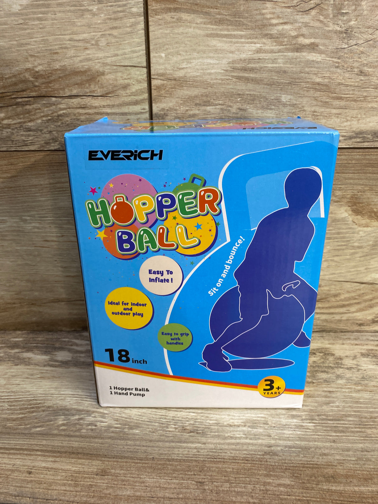 NEW EVERICH Toy Hopper Ball Purple Unicorn 18"