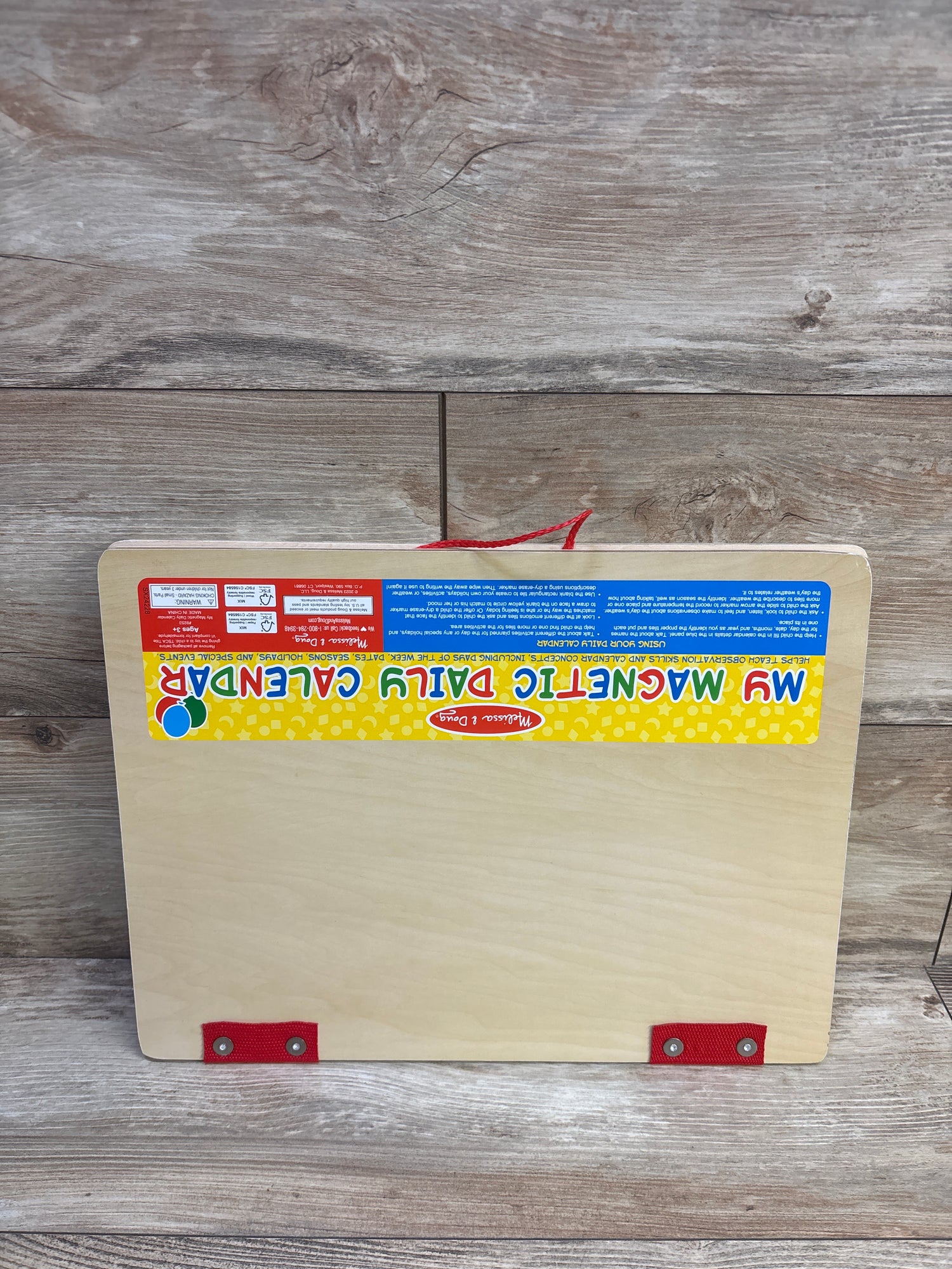 Melissa & Doug My Magnetic Daily Calendar