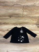 Cat & Jack Astronaut Shirt Black sz 12m
