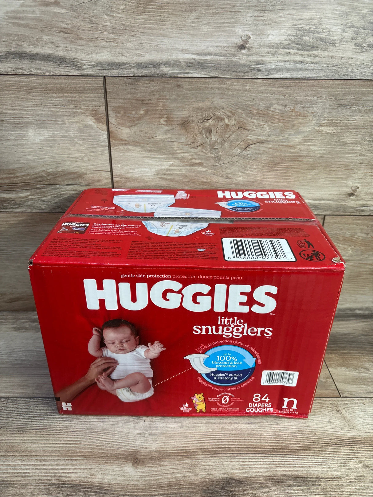 NEW Huggies Little Snugglers Diapers 84ct. Size Newborn