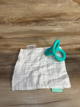 Lovevery Silicone Triple Teether & Organic Teething Cloth