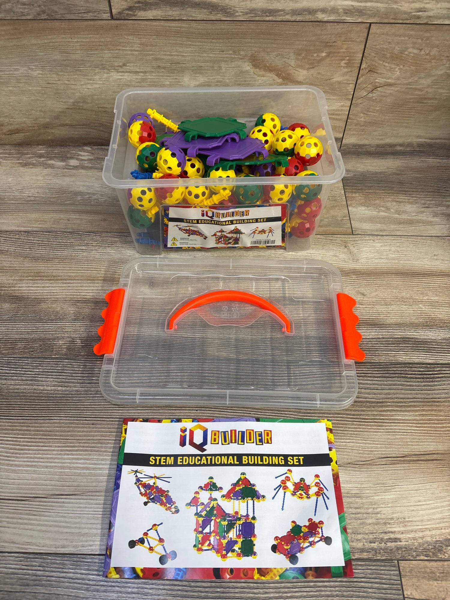IQ Builder Stem Educational Building Blocks Playset