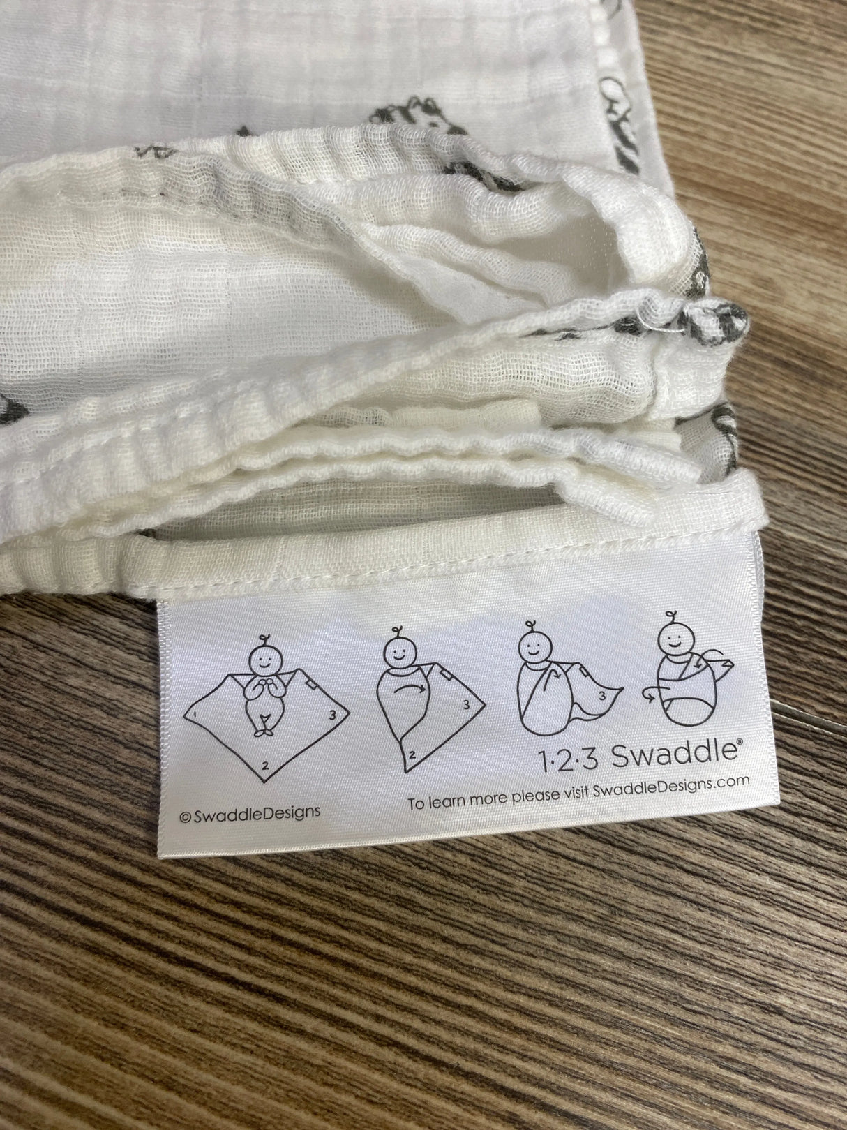 Amazing Baby Newborn Muslin Swaddle Blanket Zebra Print