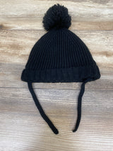 Zara Knit Pom-Pom Beanie Black One Size