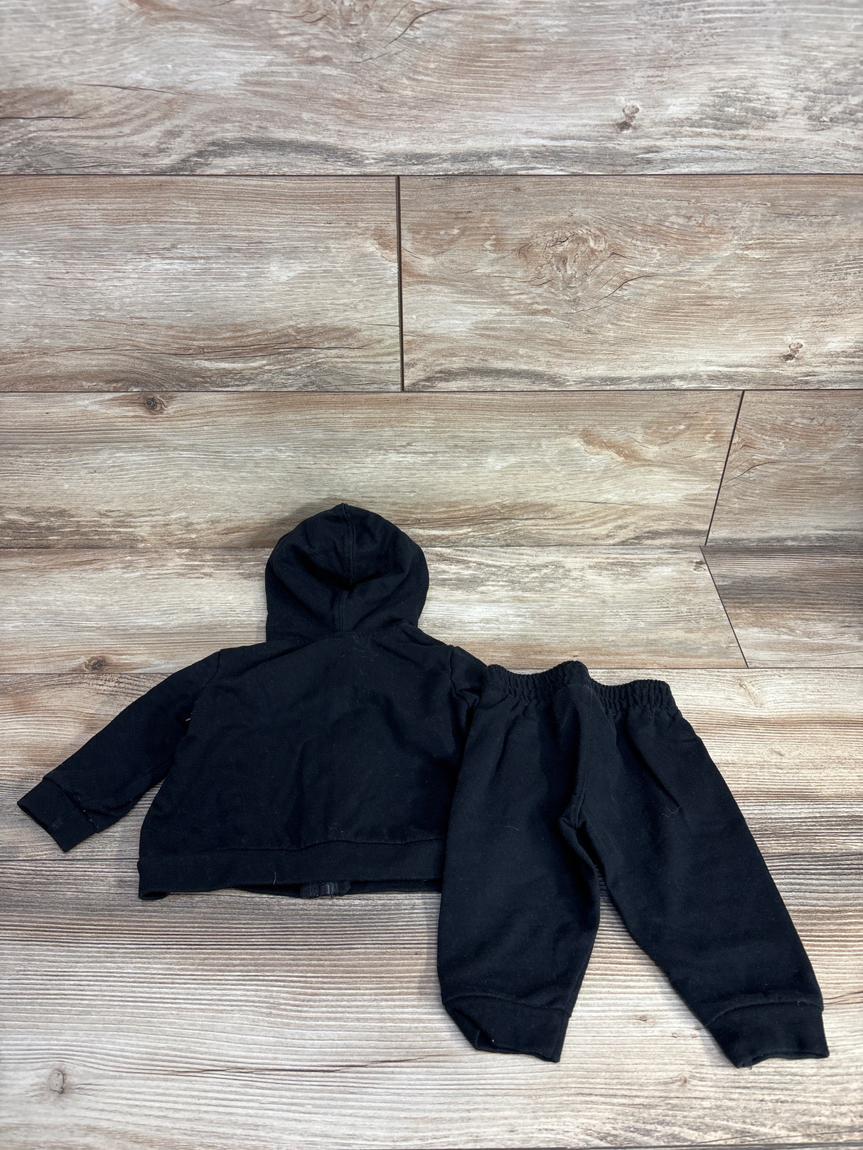Nike Zip-Up Jacket & Joggers 2pc Set black sz 6m