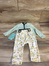 NEW Disney Baby 3pc The Lion King Kimono Set Green sz 6/9m