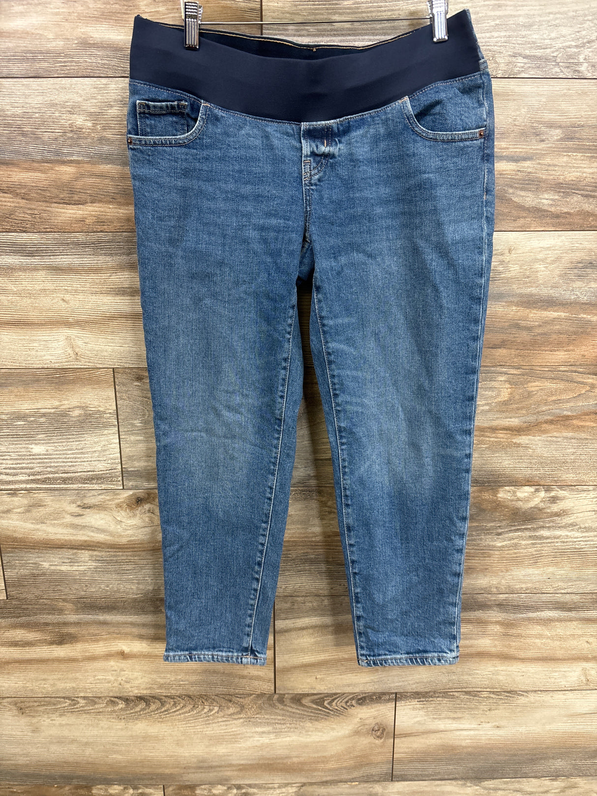 Old Navy Under The Belly Maternity Straight Jeans Blue sz 8/Medium
