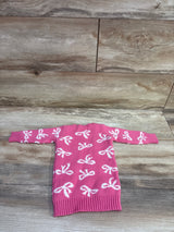 Btween Knit Sweater Shirt Dress Pink sz 12m