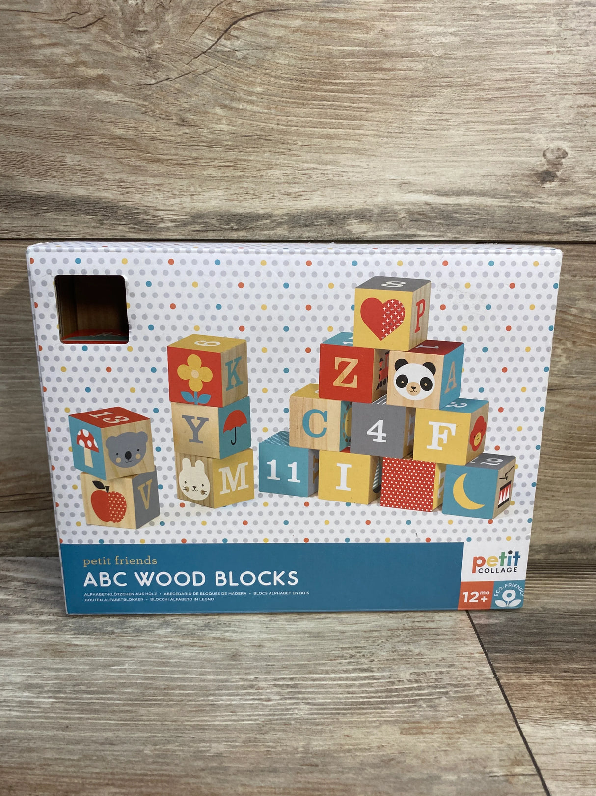 Petit Friends ABC Wood Blocks