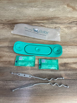 Busy Baby Mini Mat with Toy Straps & Cleaning Wipes 5pc Set