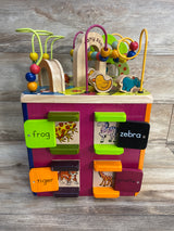 B. Toys Wooden Zany Zoo Activity Cube