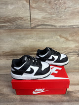 Nike Dunk Low TD 'Black White' Sneakers sz 5c