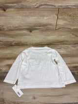 NEW Janie & Jack The Alpine Express Long Sleeve Shirt White sz 4T