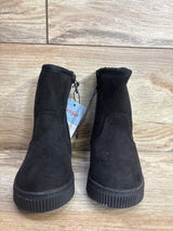 NEW Cat & Jack Pip Shearling Style Boots Black sz 5c