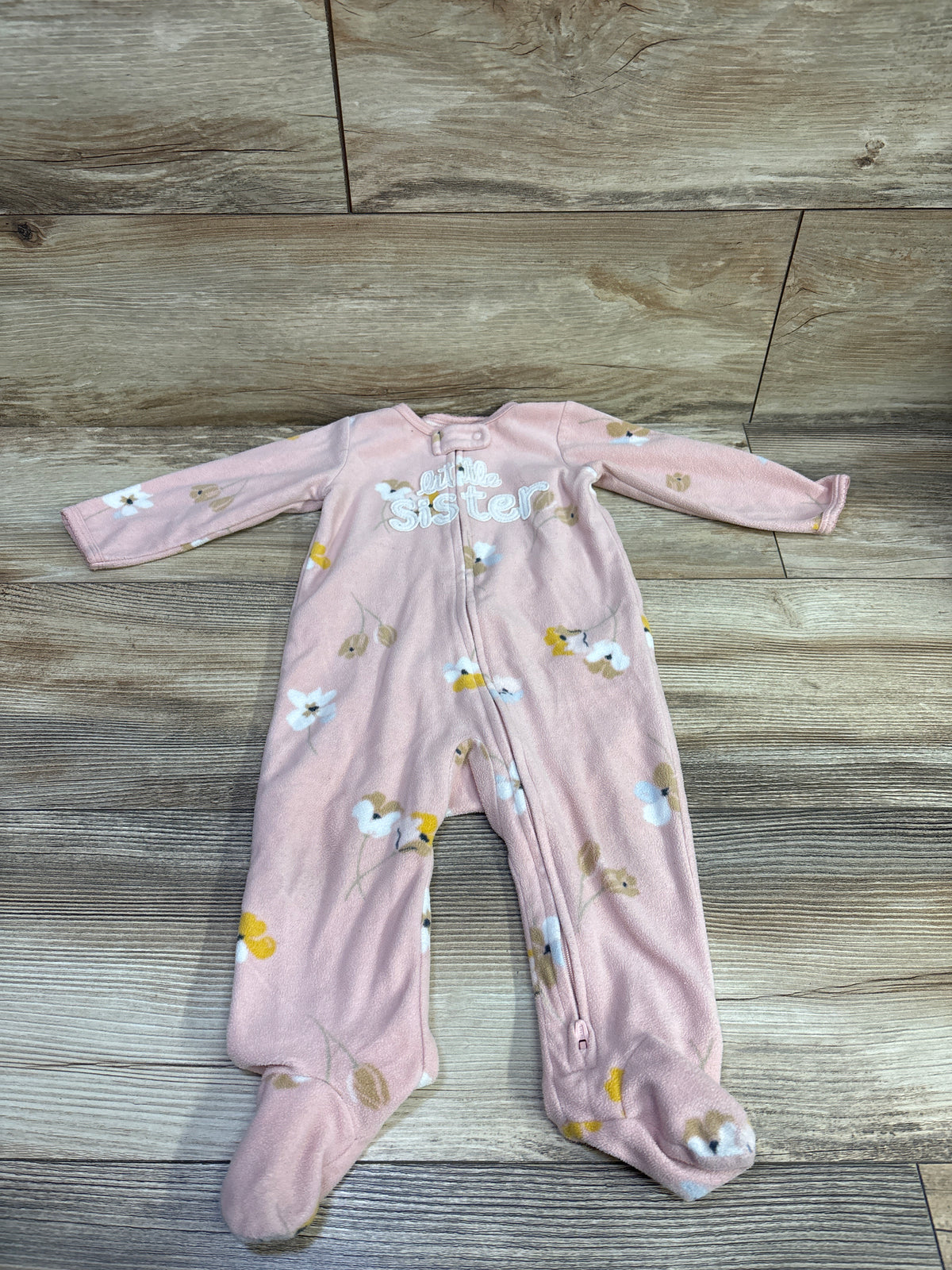 Carter's Little Sister Blanket Sleeper Pink sz 9m