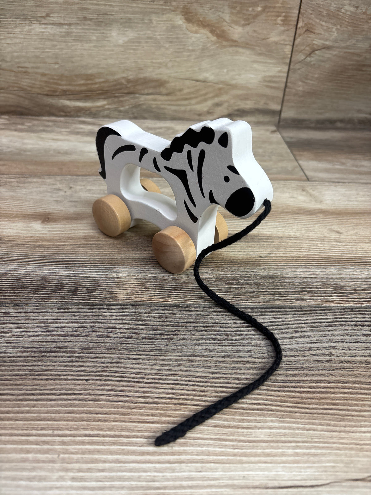 Hape Wooden Push & Pull Zebra