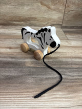 Hape Wooden Push & Pull Zebra