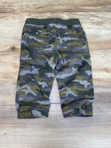 Cat & Jack Lined Camo Jogger Pants Green sz 6-9m