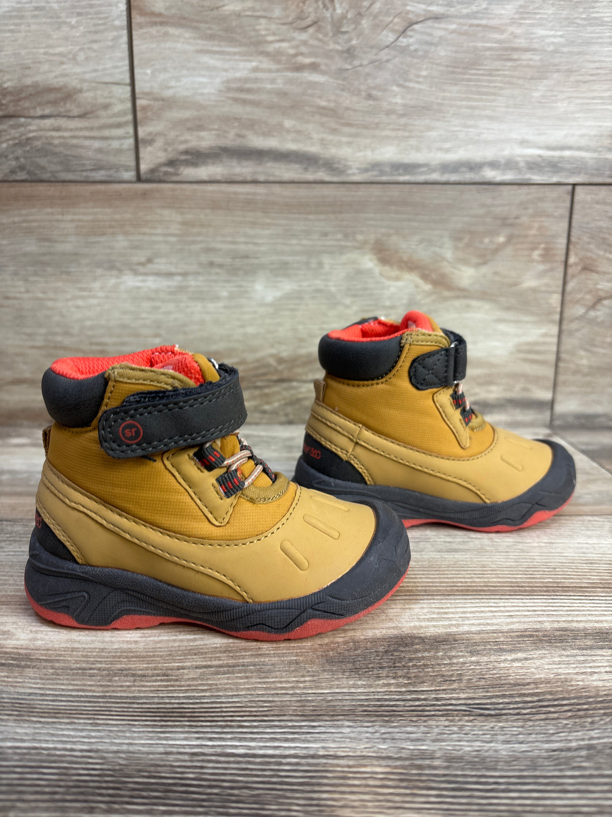 Stide Rite 360 Nebraska 2.0 Boots, Tan sz 5c