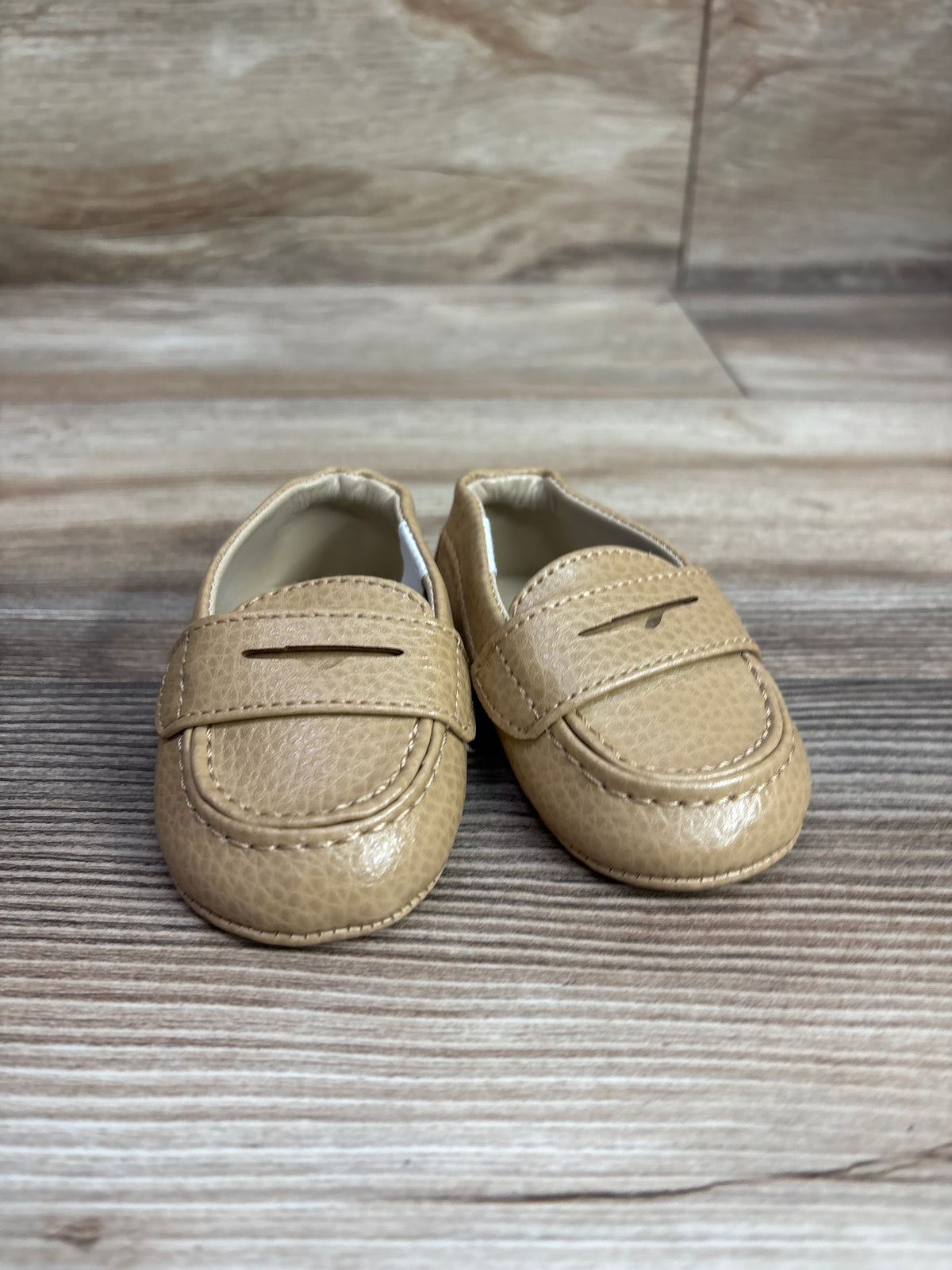 Janie & Jack Penny Loafer Shoes Tan sz 1/2c
