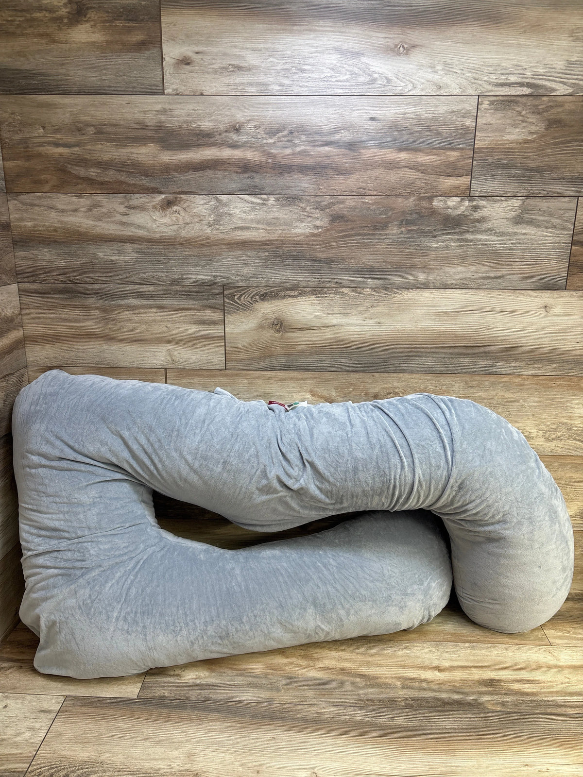 Momcozy U Shaped Pregnancy Body Pillow, Grey